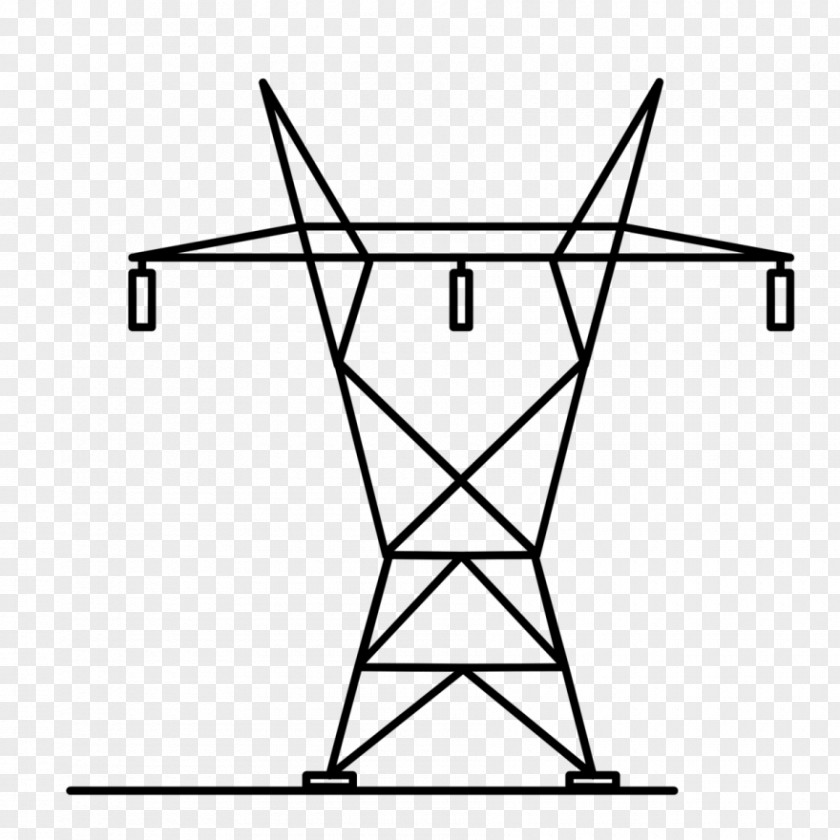 Energy Transmission Tower Drawing Electricity Coloring Book Electric Power PNG