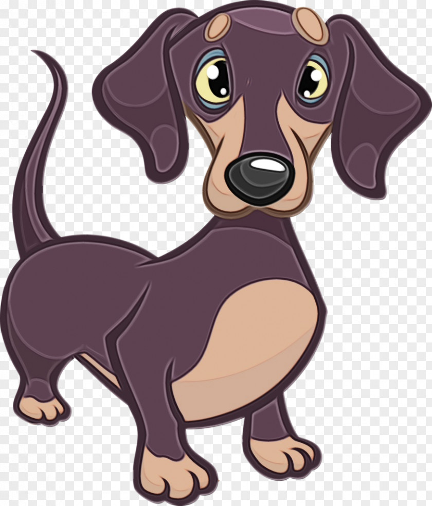 Companion Dog Puppy Breed Dachshund Cartoon PNG