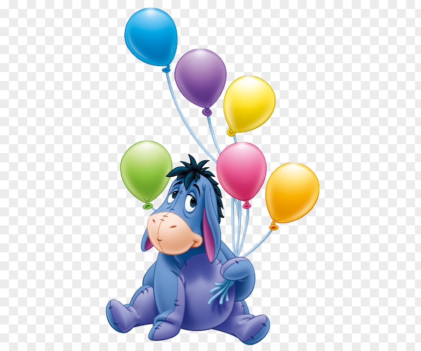 Dressing Cliparts Eeyore's Birthday Party Winnie The Pooh Piglet PNG