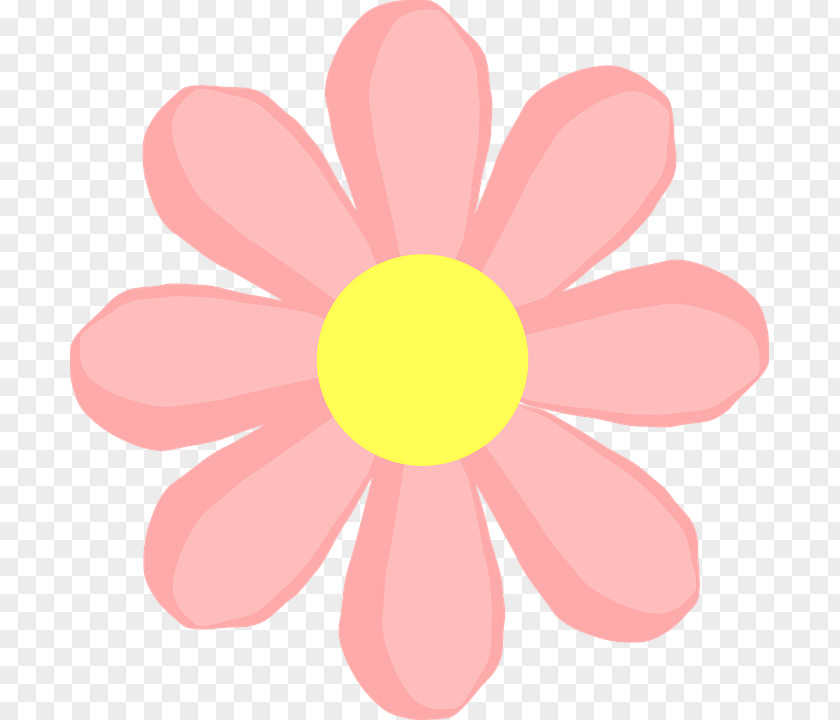 Flower Clip Art Vector Graphics Petal Openclipart PNG