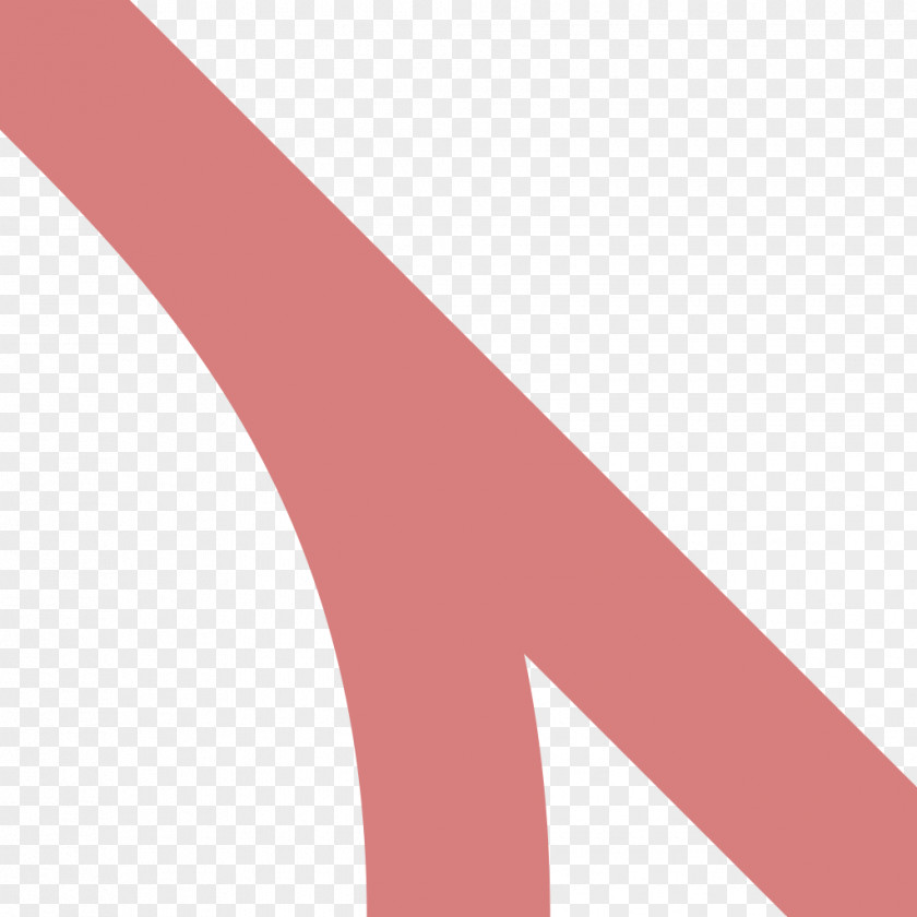 Line Pink M Angle Finger PNG