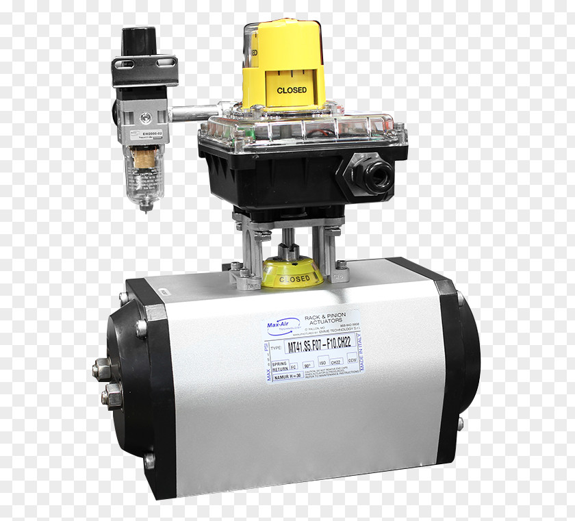 Max Air Technology Limit Switch Solenoid Valve Actuator PNG