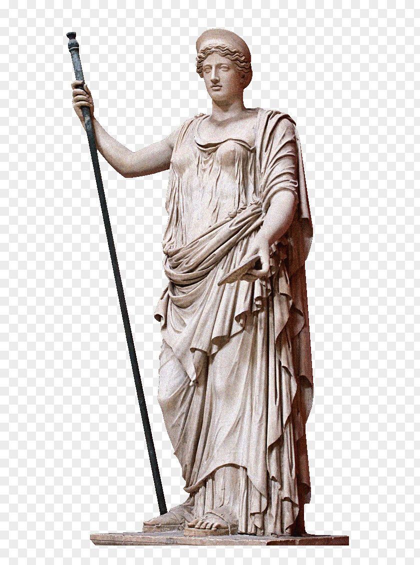 Zeus Statue Demeter Goddess Greek Mythology Twelve Olympians PNG