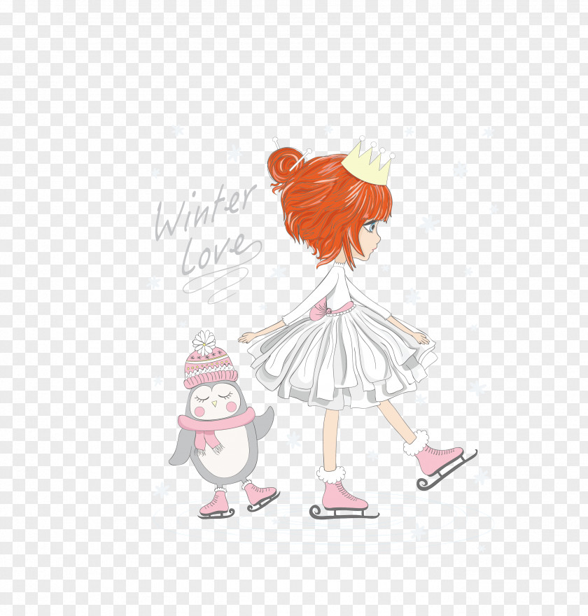 Cartoon Cute Little Girl PNG cute little girl clipart PNG