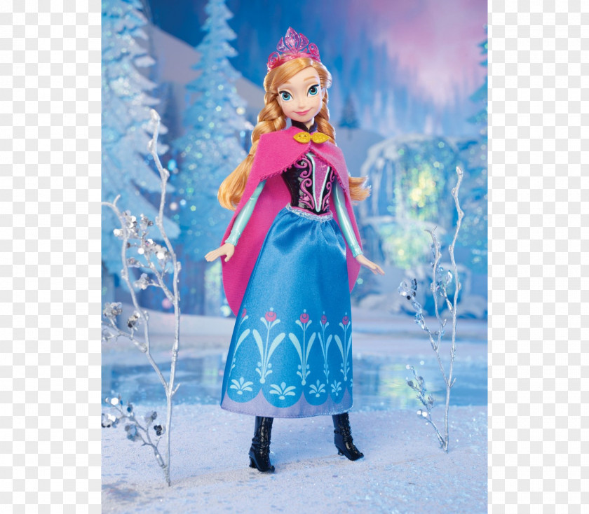 Frozen Anna Elsa Kristoff Olaf Doll PNG