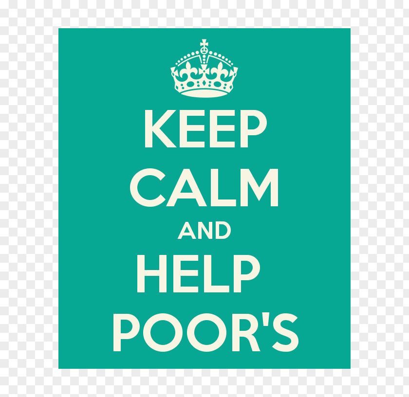 Help Poor PC-COM COMPUTERS Keep Calm And Carry On Paper Blue Poster PNG