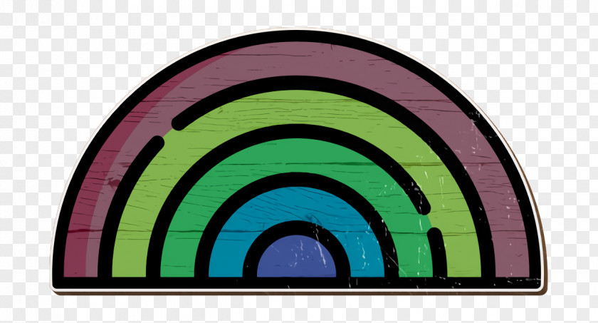 Nature Icon Rainbow PNG