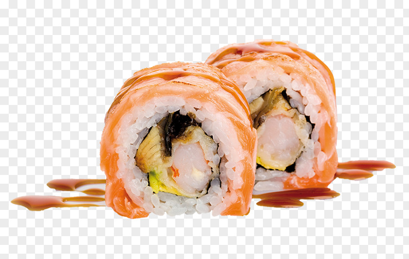 Sushi Rolls California Roll Smoked Salmon Tempura Sashimi PNG