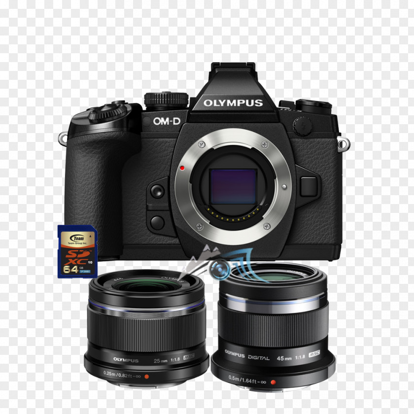 Camera Olympus OM-D E-M1 Mark II E-M5 Mirrorless Interchangeable-lens PNG