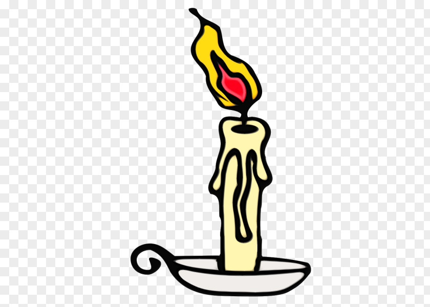 Candle Cartoon Lit Candles Candlestick Royalty-free PNG