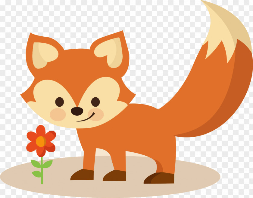 Creative Fox Squirrel Raccoon Cuteness Euclidean Vector PNG