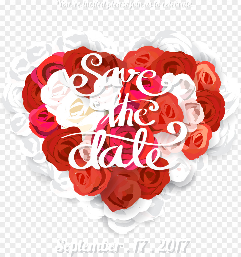 Red And White Rose Puzzle Love Wedding Invitation Jigsaw Garden Roses PNG