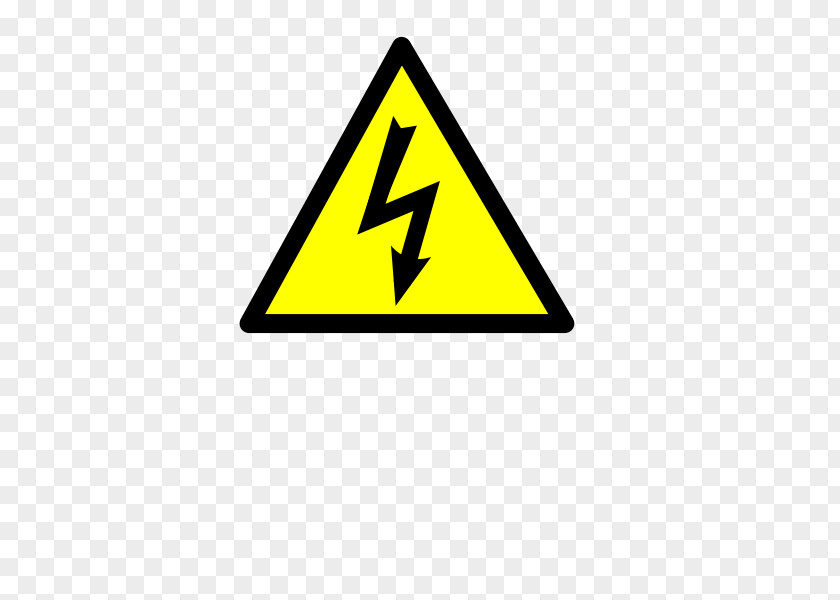 Electricity Pics Warning Label Hazard Symbol Sign PNG