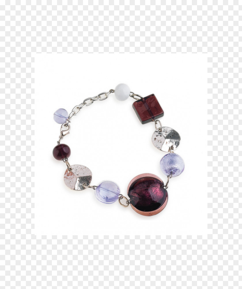Necklace Amethyst Bracelet Bead Silver PNG