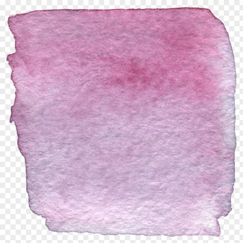 Purple Watercolor Paper Painting PNG