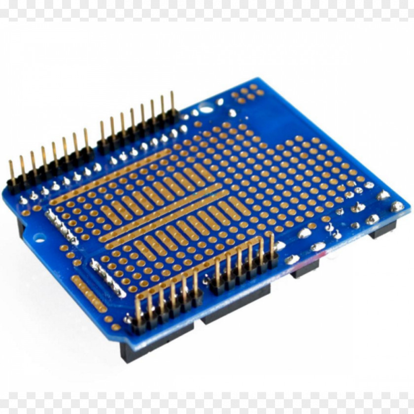 Shield Arduino Microcontroller Hardware Programmer Breadboard Prototype PNG