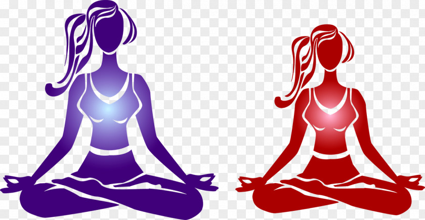 Yoga Meditation Euclidean Vector PNG