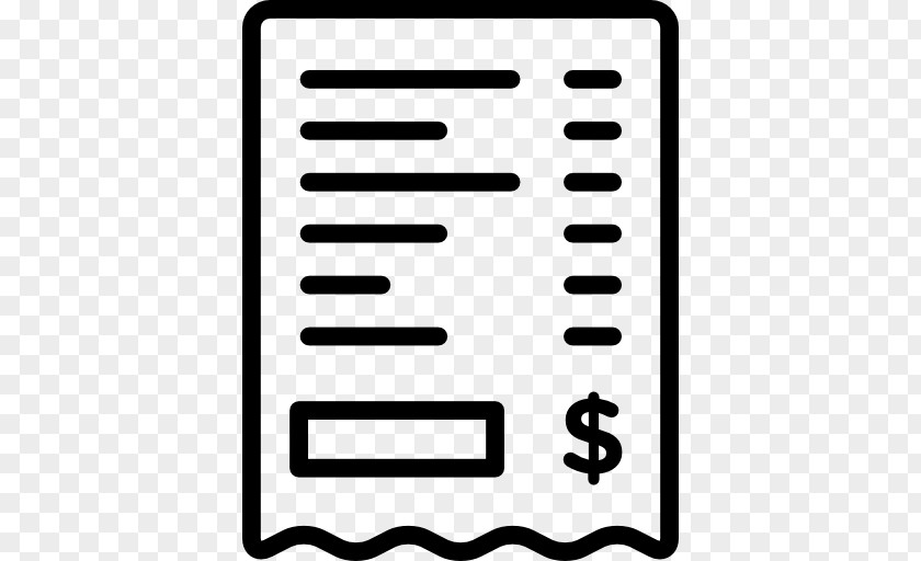 Business Invoice Receipt Money Payment PNG