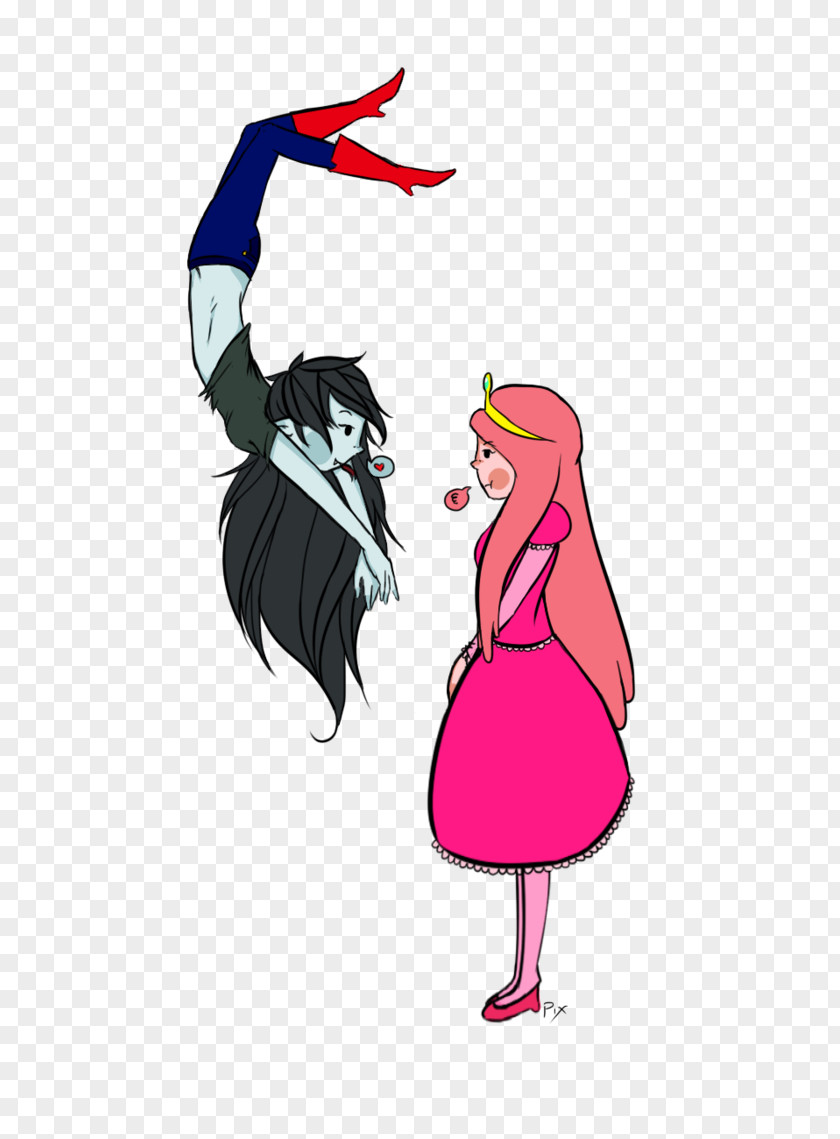 Finn The Human Marceline Vampire Queen Princess Bubblegum Jake Dog Drawing PNG