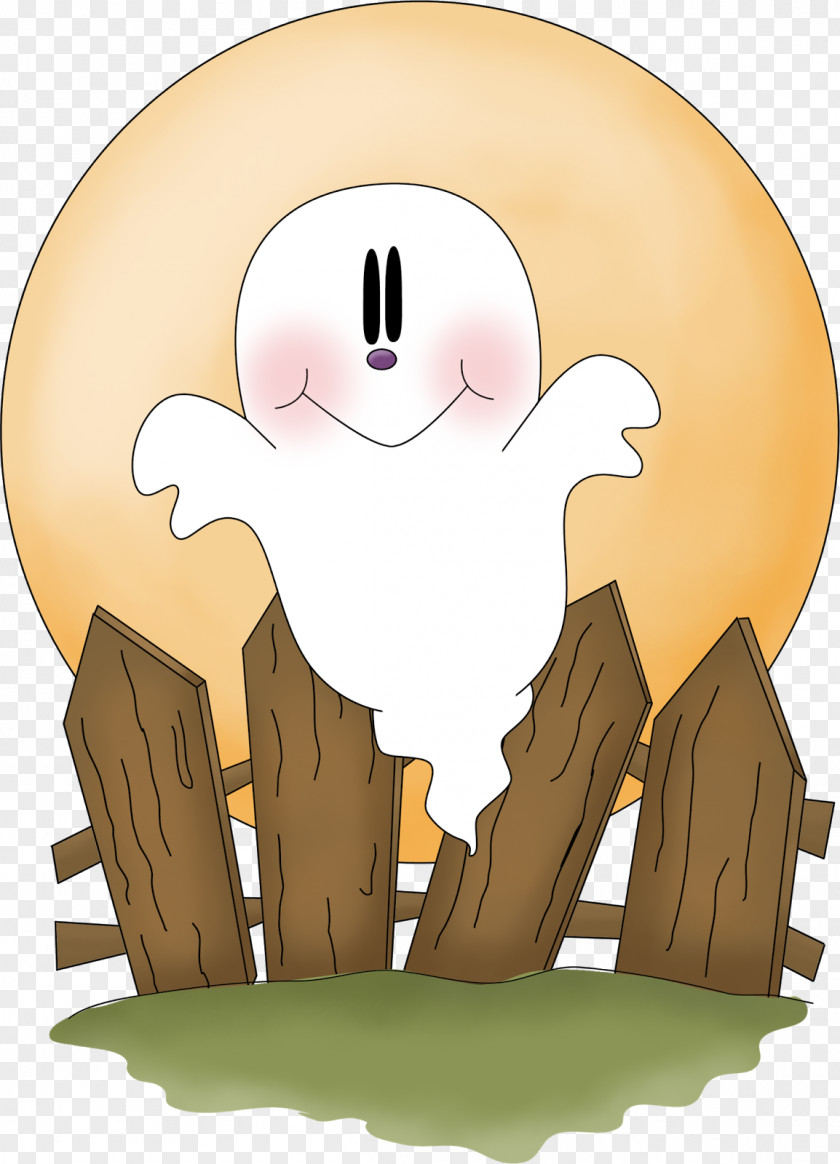 Ghost Halloween Art Clip PNG