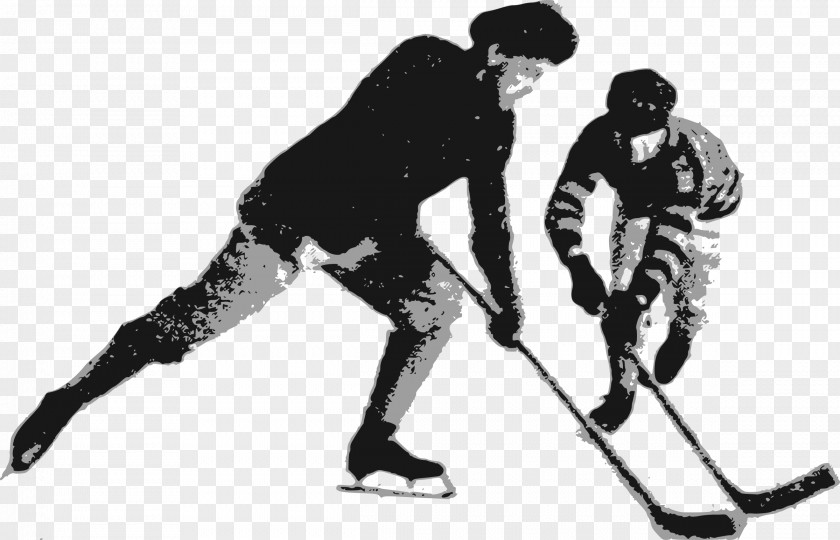 Hockey Ice Player Sticks Team Sport PNG