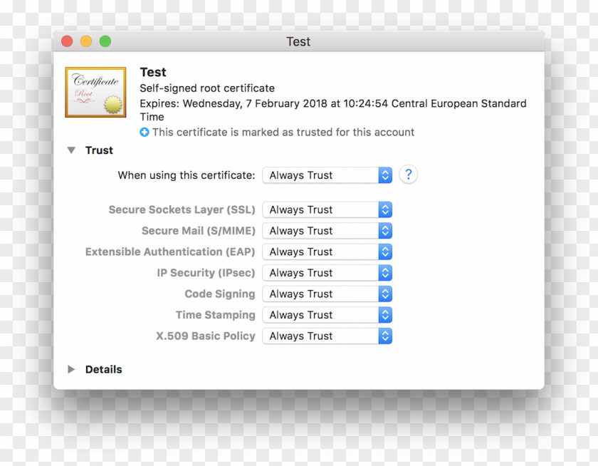 Honesty And Confidence In Exams Self-signed Certificate Transport Layer Security Public Key MacOS HTTPS PNG