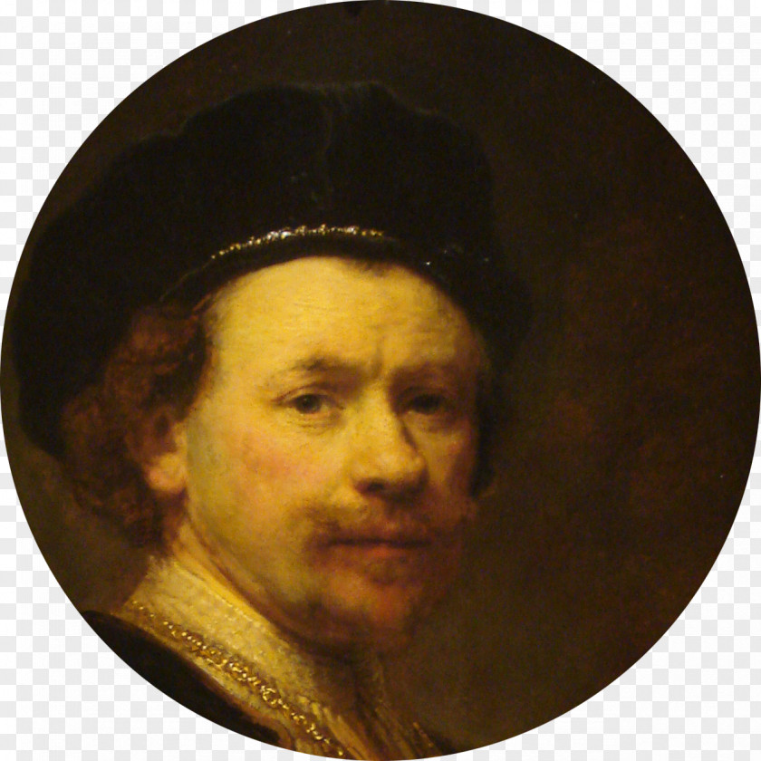 Painting Rembrandt House Museum Norton Simon Self-portrait At The Age Of 34 Self-Portrait With Beret And Turned-Up Collar PNG