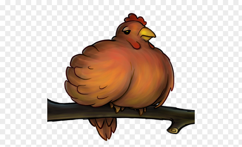 Rooster Chicken Illustration Cartoon Paper PNG