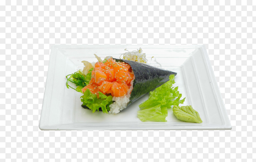 Salmon Sushi Sashimi Japanese Cuisine Tableware Food PNG