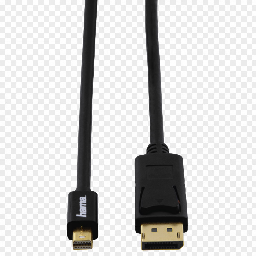 USB HDMI Mini DisplayPort Electrical Cable Hama PNG