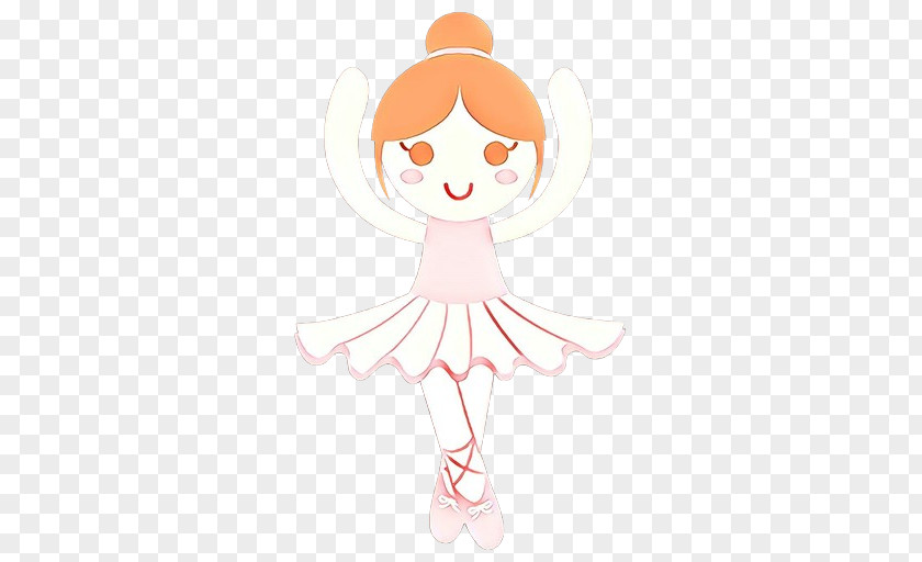 Cartoon Angel Ballet Dancer Footwear Smile PNG