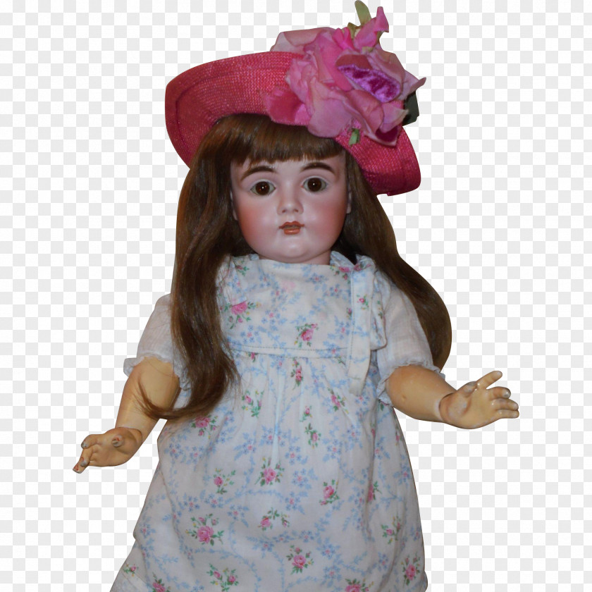 Christmas Bisque Child Doll Toy Toddler PNG