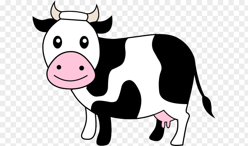 Disengaged Cliparts Holstein Friesian Cattle Panda Cow Calf Clip Art PNG