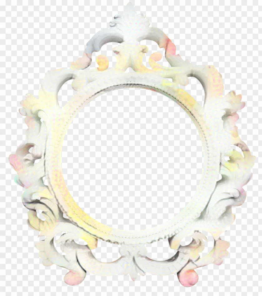 Oval Mirror Picture Cartoon PNG