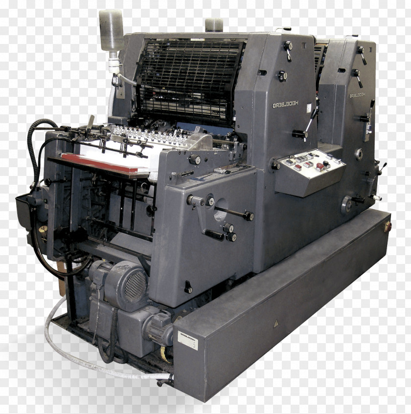 Printer Offset Printing Heidelberger Druckmaschinen Press Machine PNG