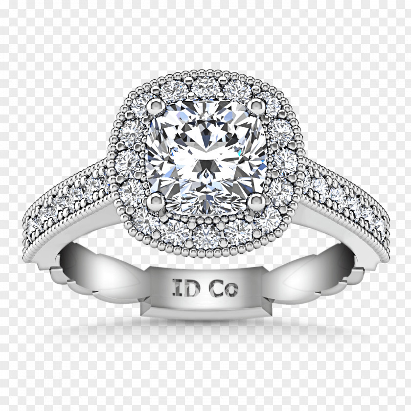 Solitaire Ring Engagement Wedding Diamond Cut PNG