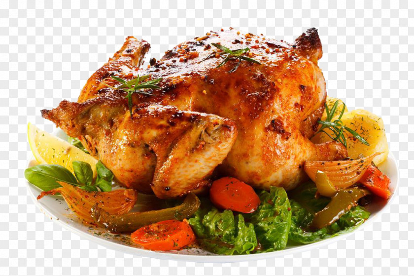 A Thanksgiving Dinner Roast Chicken Furnace Microwave Oven Nikai Pricena PNG