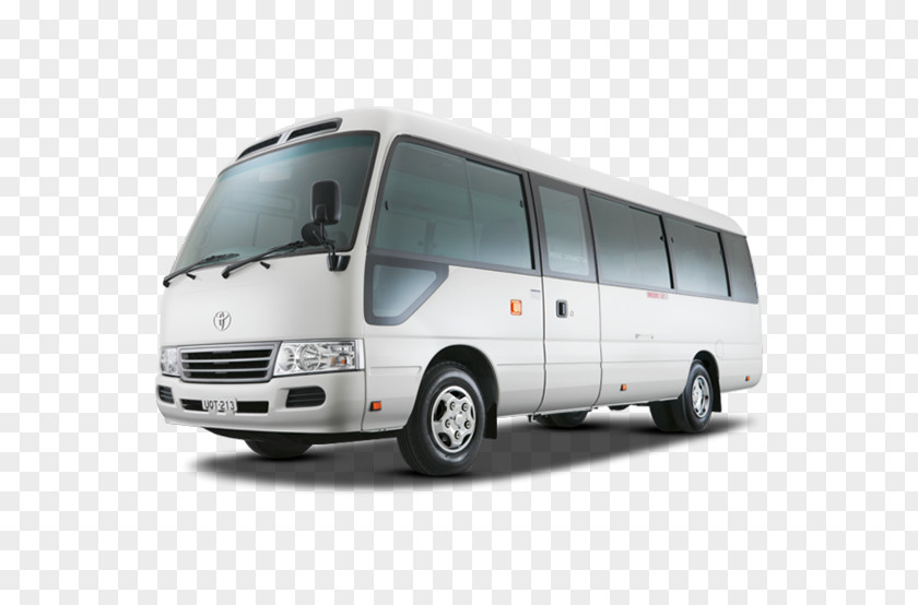 Bus Airport Toyota Coaster HiAce Car PNG