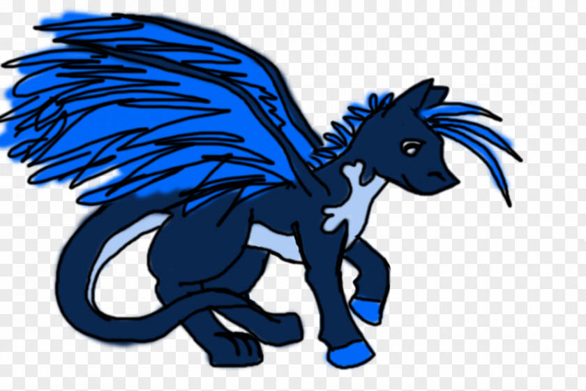 Jolly Pony Horse Dragon Cartoon PNG