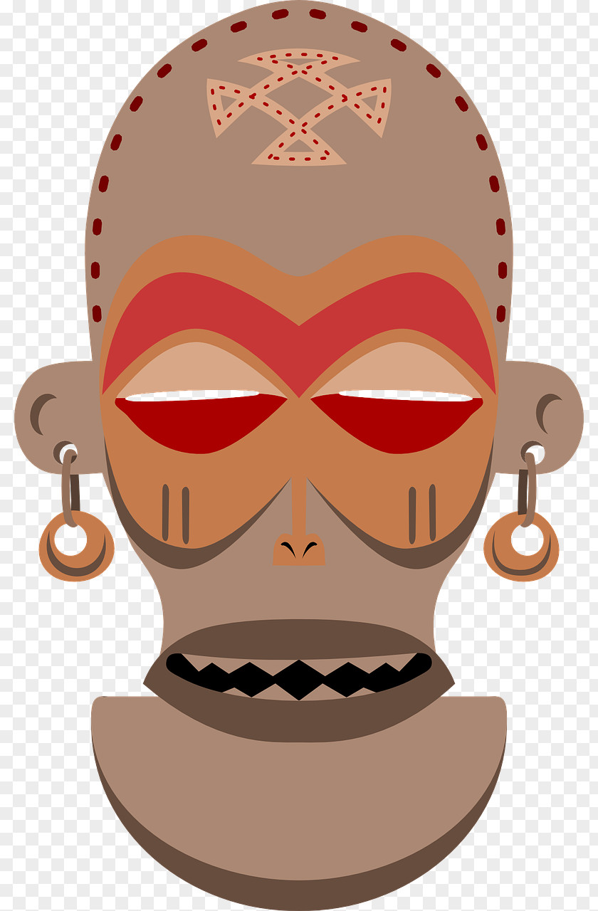 Mask Traditional African Masks Clip Art PNG