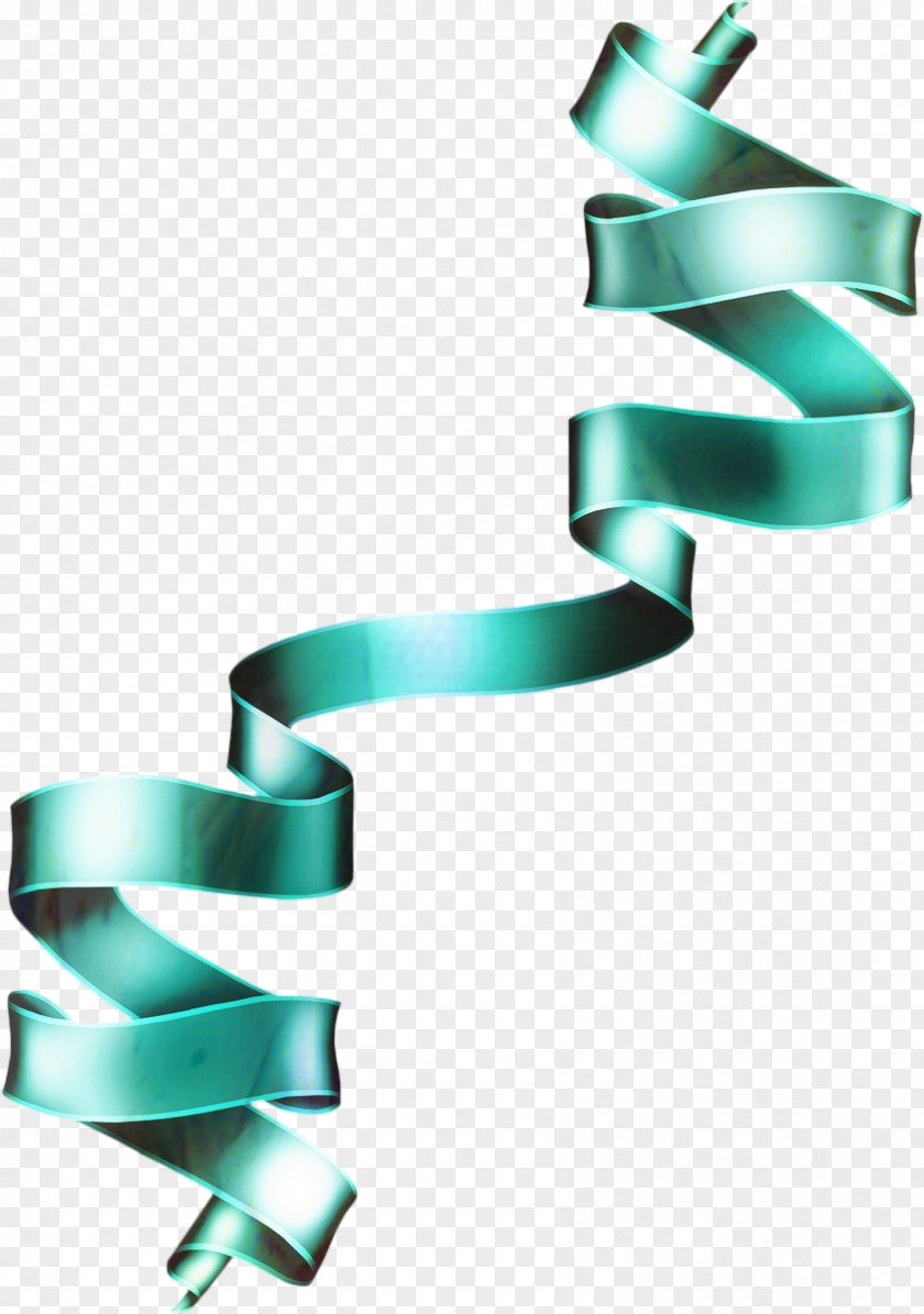 Spiral Material Property Background Green Ribbon PNG