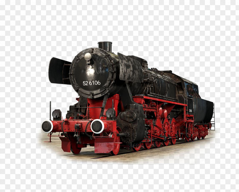 Steam Engine Rail Transport Locomotive PNG