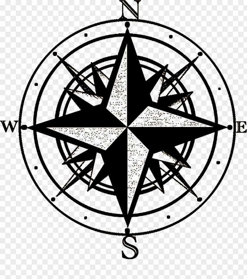 Compass North Points Of The Clip Art PNG