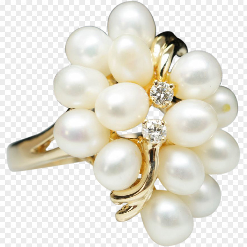 Jewellery Pearl Body Brooch Material PNG