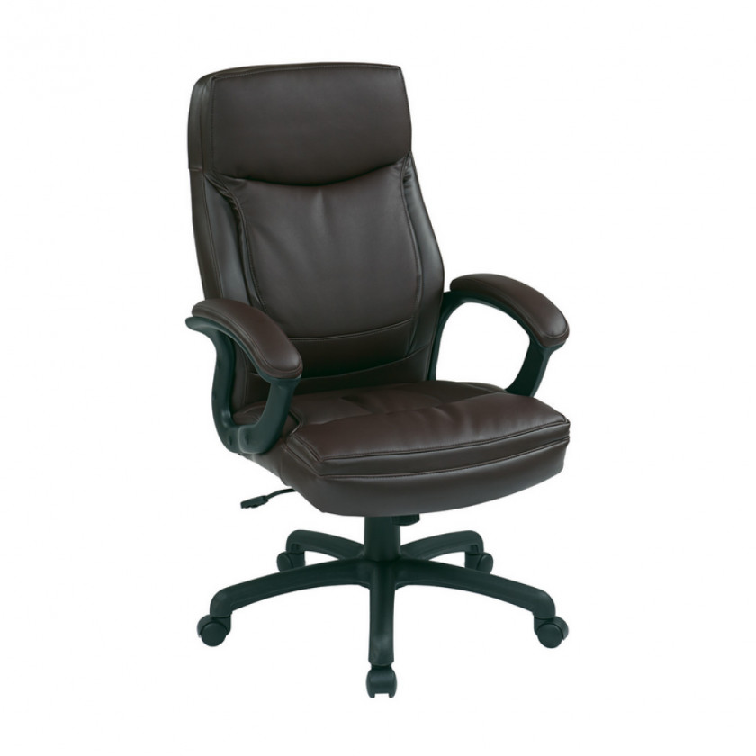 Leather Chairs Office Chair Padding PNG