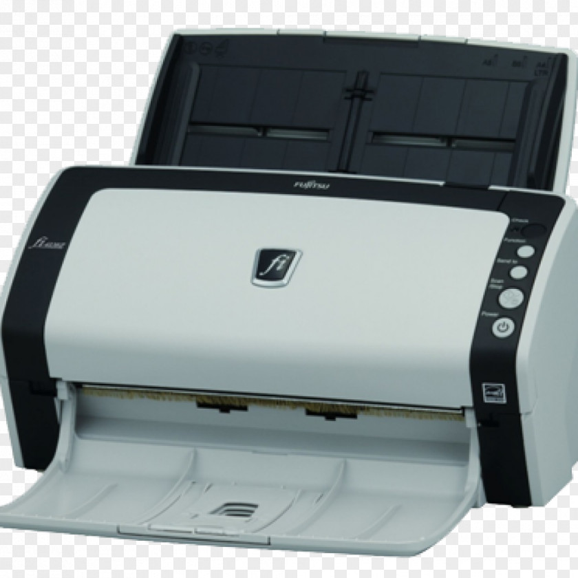 Printer Image Scanner Fujitsu Duplex Scanning Automatic Document Feeder PNG