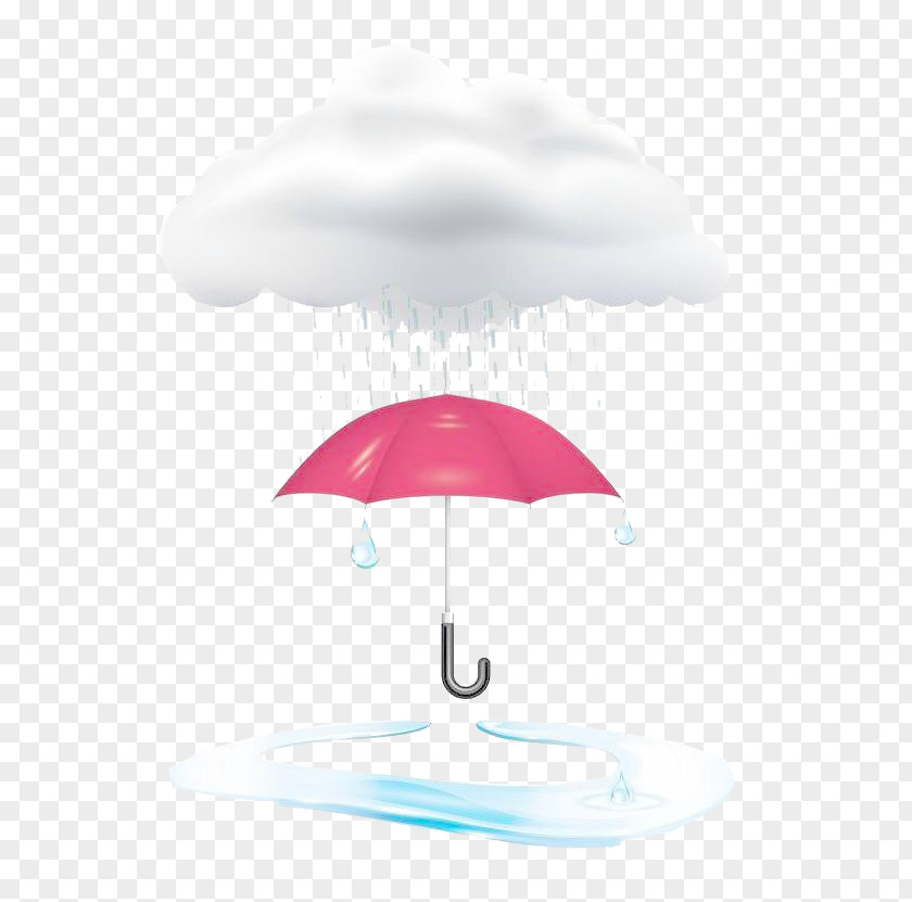 Red Umbrella James Bond Rain Cartoon PNG
