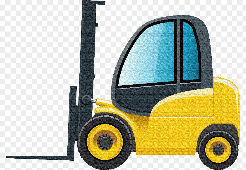 Vita Coco Vehicle Clip Art Forklift Openclipart Vector Graphics Heavy Machinery PNG