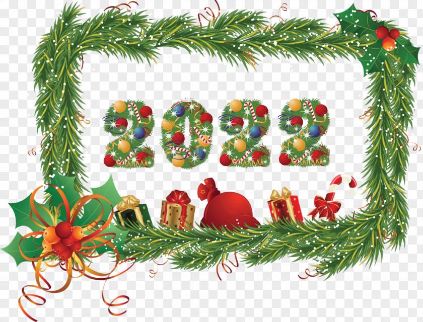 2022 Happy New Year PNG