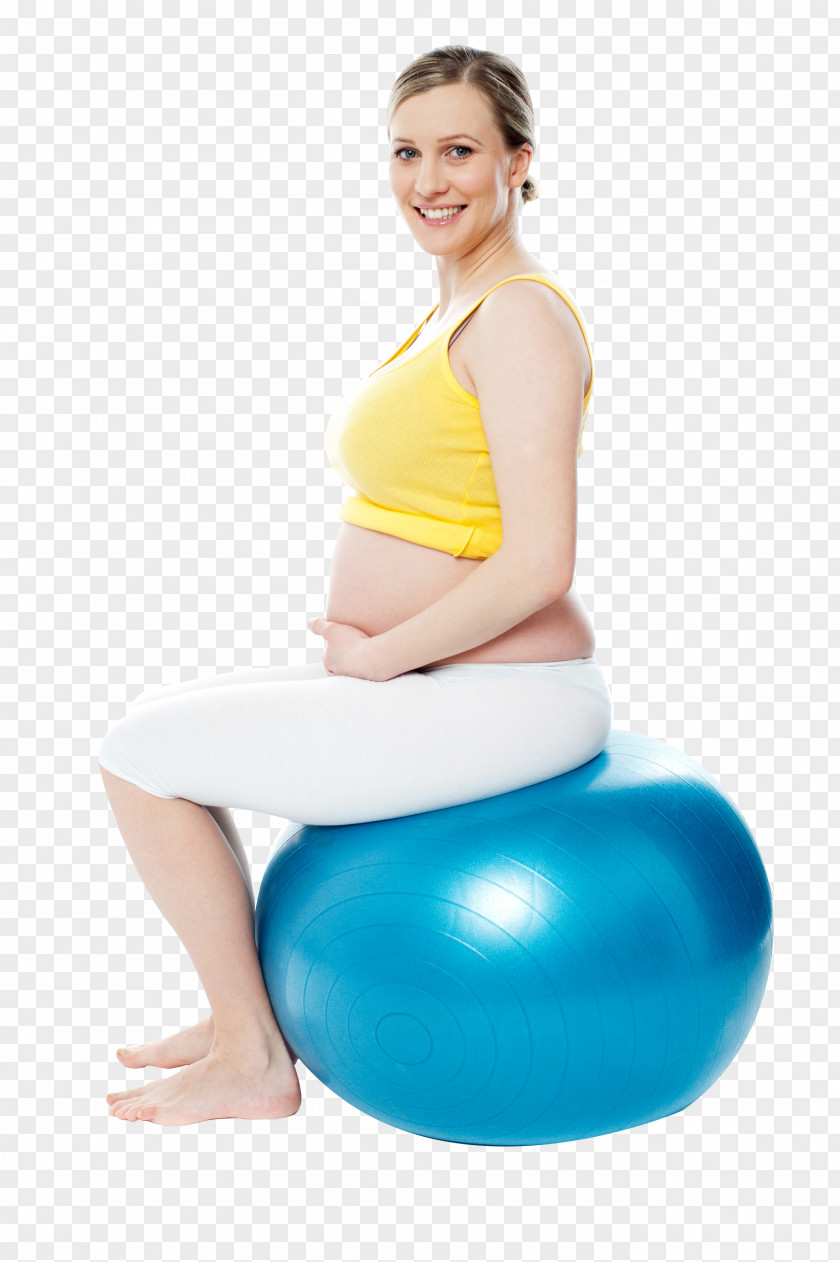 Exercise Pregnancy Woman Balls PNG